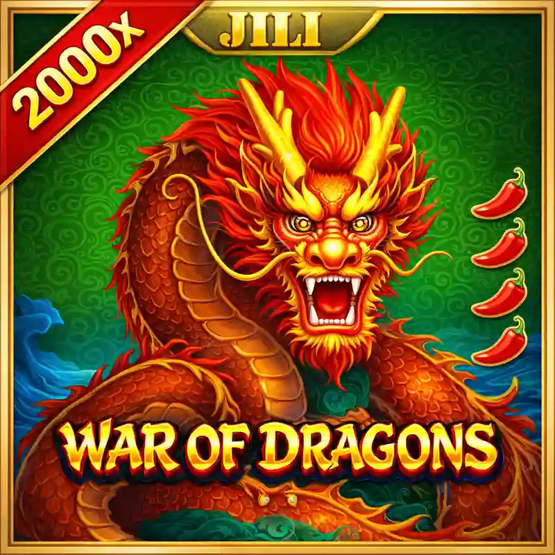 War Of Dragons casino game interface